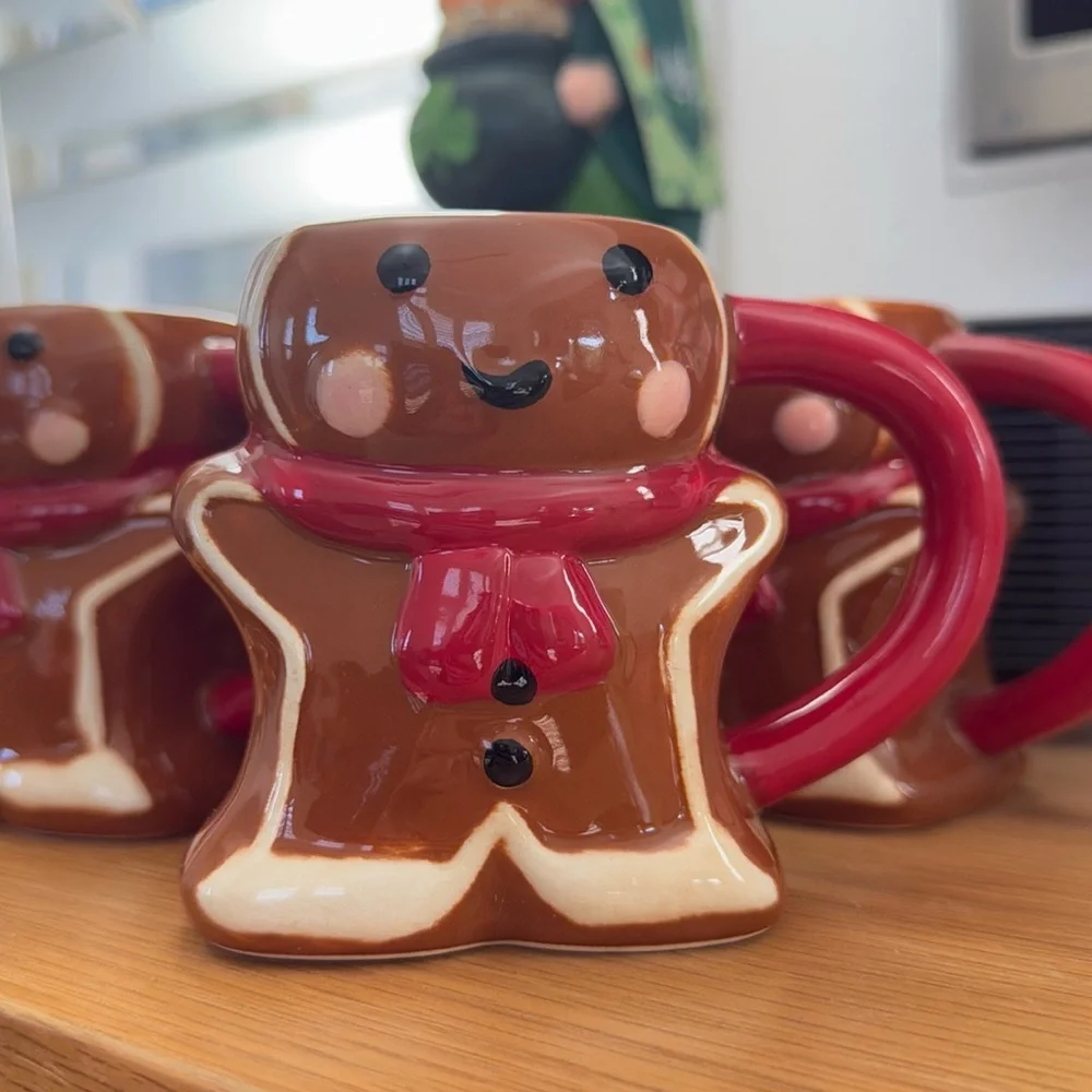 Target Christmas mini me gingerbread mugs holidays small kids